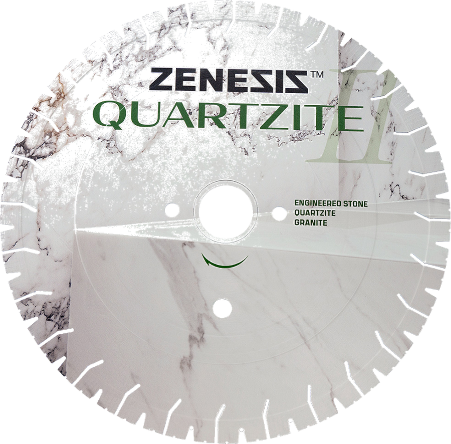 Zenesis Quartzite II bridge saw blade